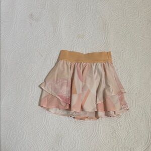 Elegant Peach and Pink Women's Skirt